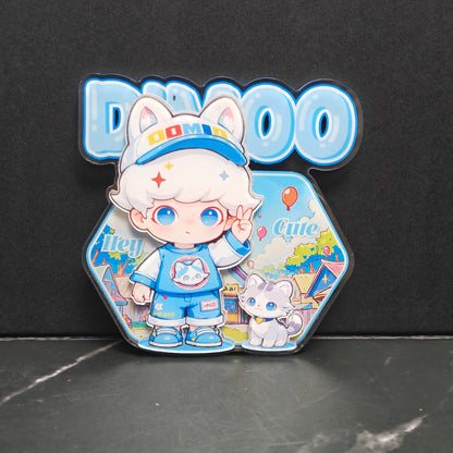アクリル製冷蔵庫ステッカー