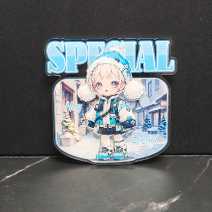 アクリル製冷蔵庫ステッカー