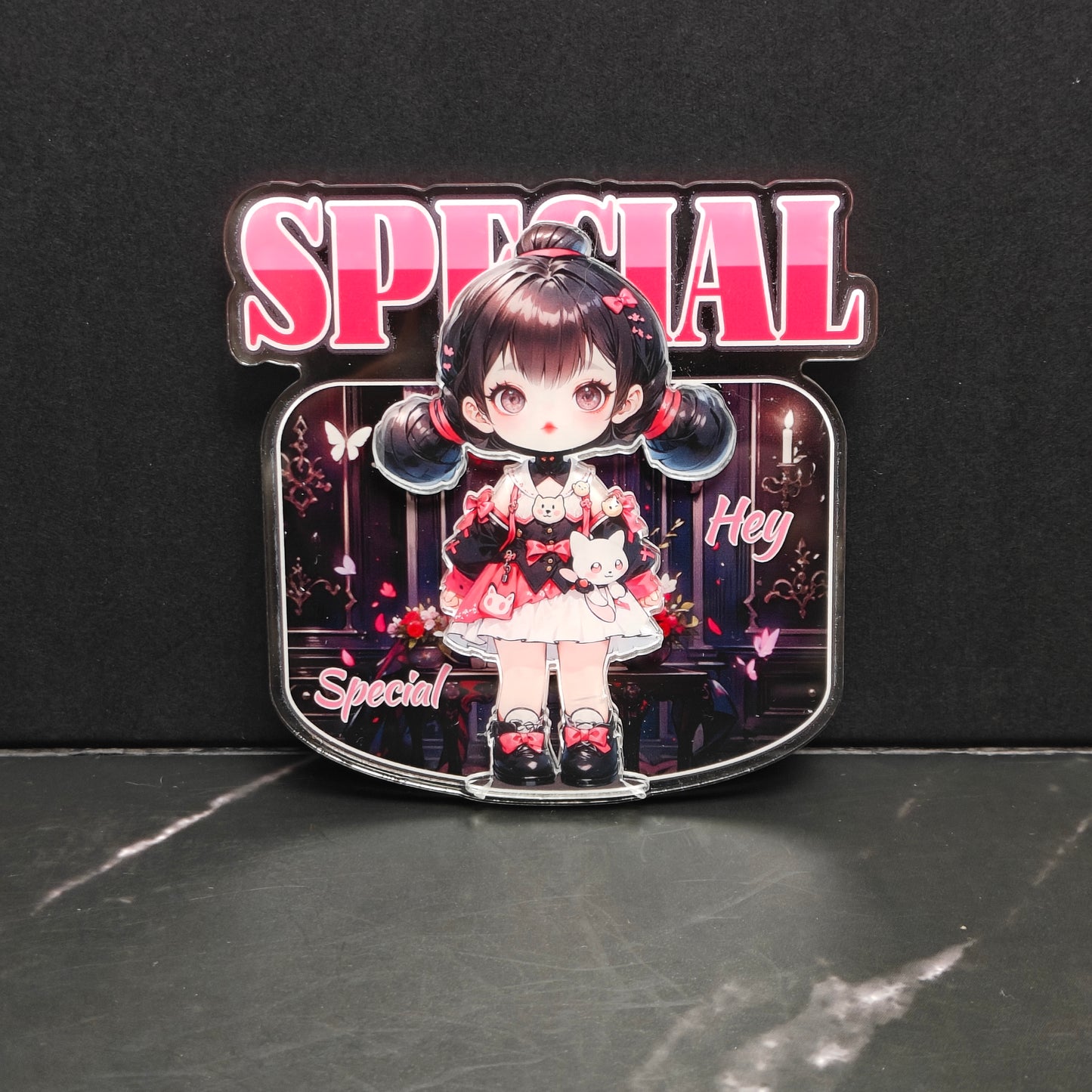 アクリル製冷蔵庫ステッカー
