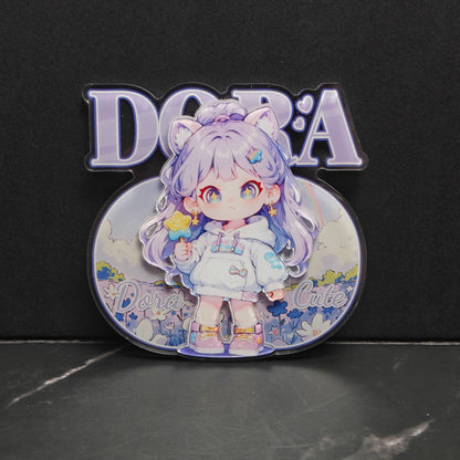 アクリル製冷蔵庫ステッカー